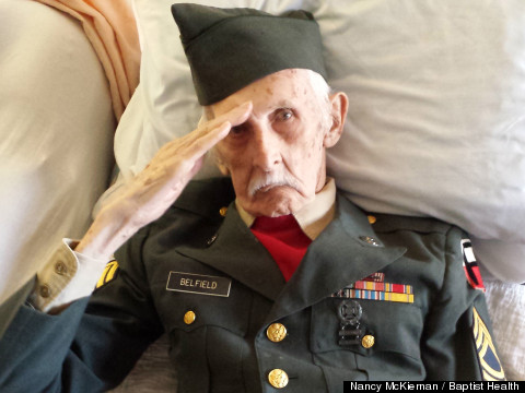 98-Year-Old Vet Dresses In Uniform One Last Time On Veterans Day, Dies Hours Later