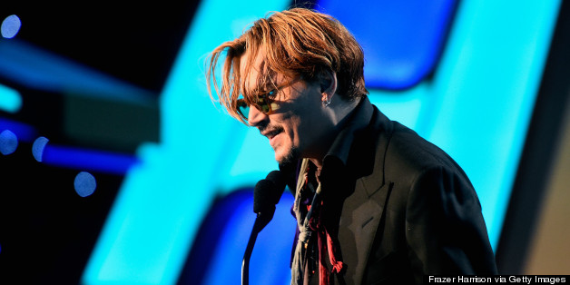 Watch Johnny Depp's Bizarre Awards Show Speech