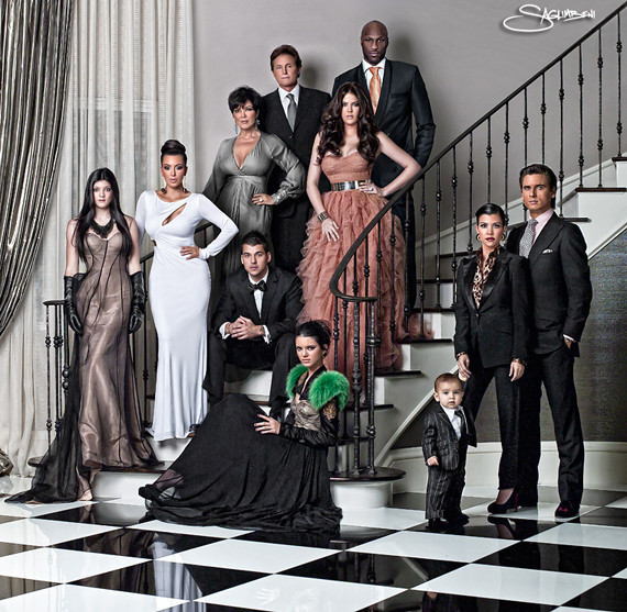 The Kardashian Christmas Card Revealed 