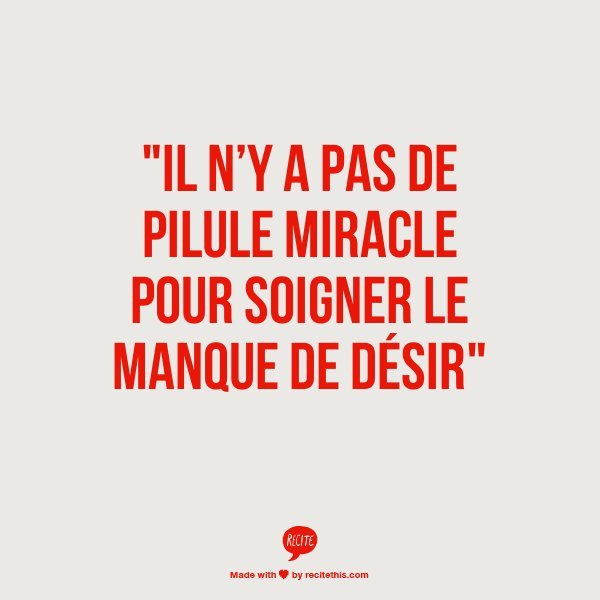 pilule miracle