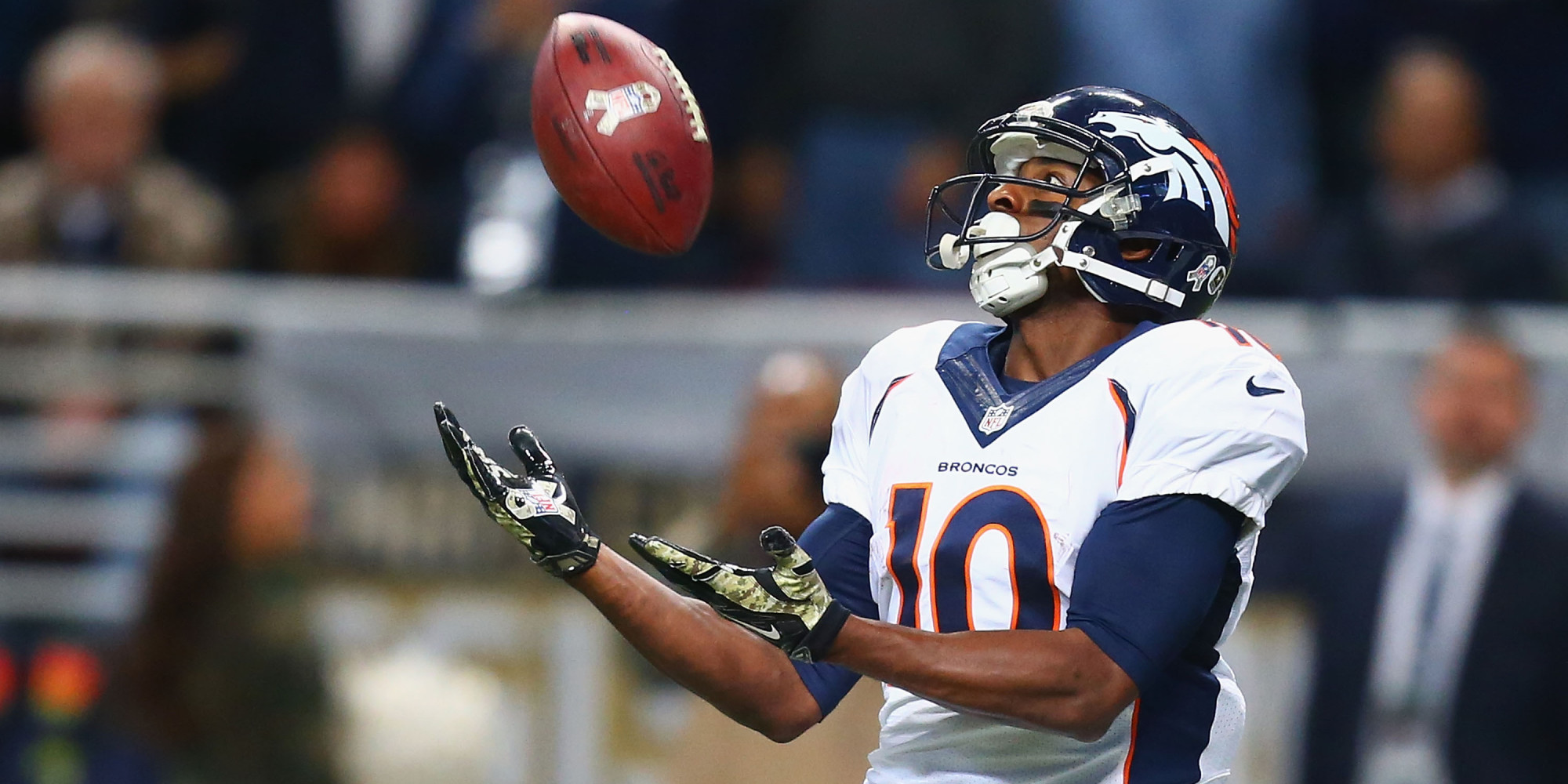 Emmanuel Sanders Is Very Much Alive Despite What Wikipedia Says | HuffPost