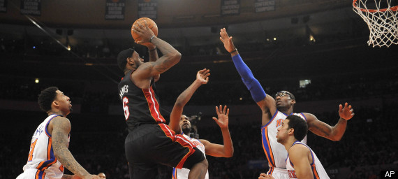 Lebron Triple Double Knicks