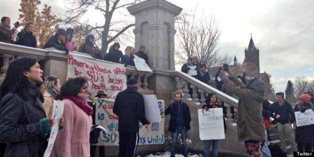 Syracuse University May Punish Student Protesters Camped Out In Building