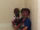 Dad Tries To Scold Paint-Covered Sons, Can't Stop Laughing