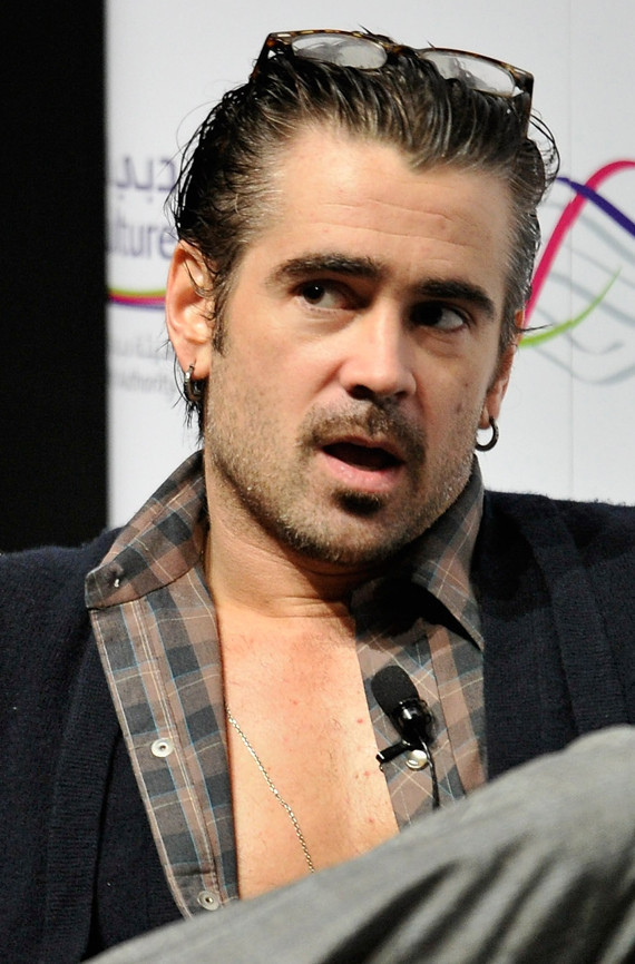 Colin Farrell Bares His Big Smooth Chest Naked Male Celebrities 