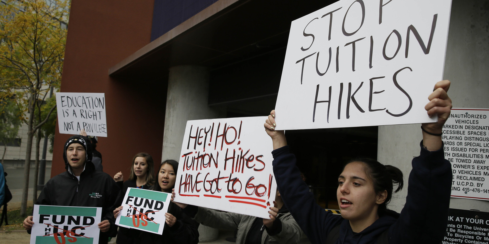 UC-Berkeley Students Protest Tuition Hike With Building Takeover ...