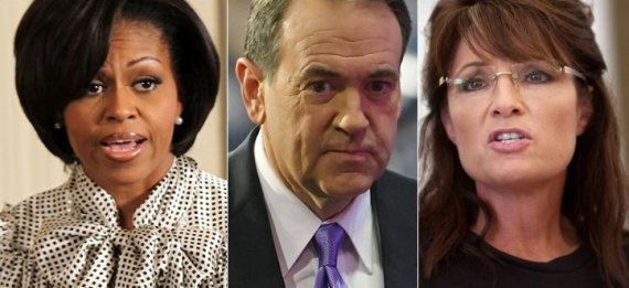 Huckabee Palin Obama