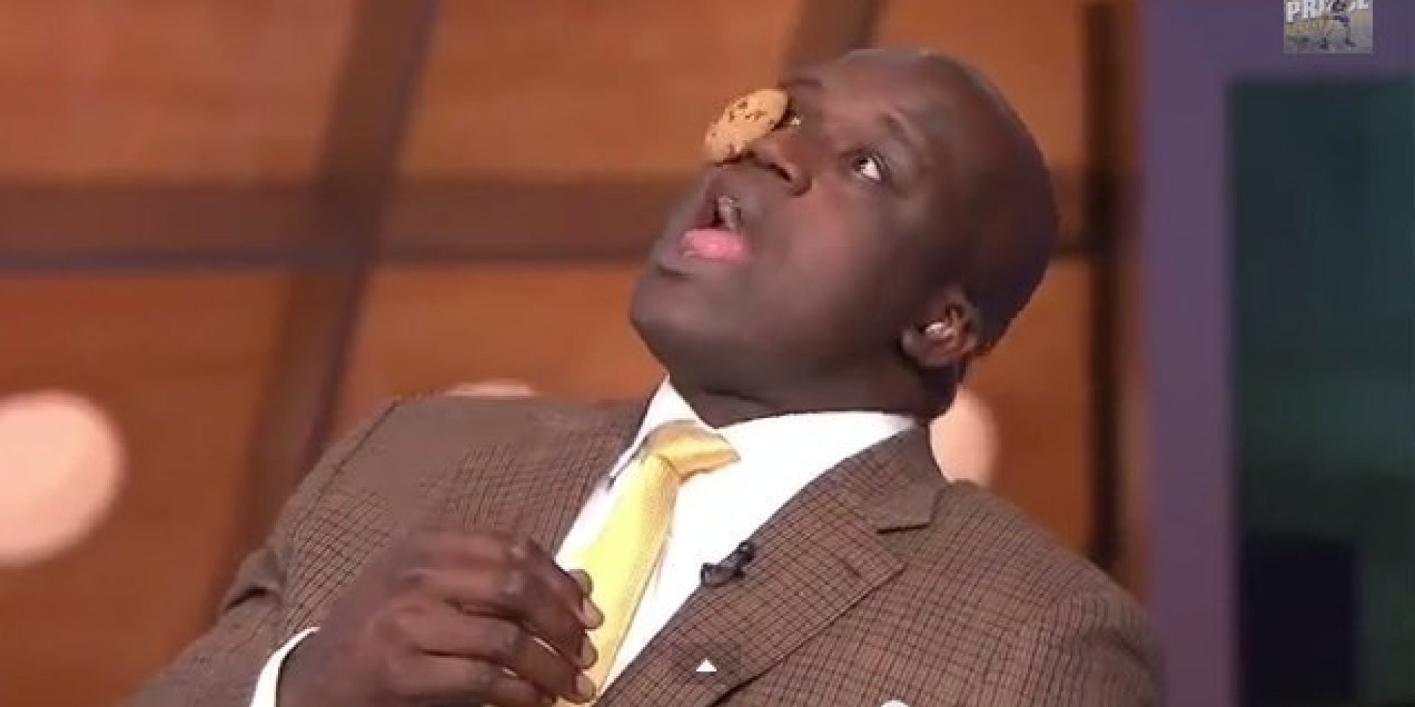 shaq-tries-the-cookie-challenge-fails-miserably-huffpost
