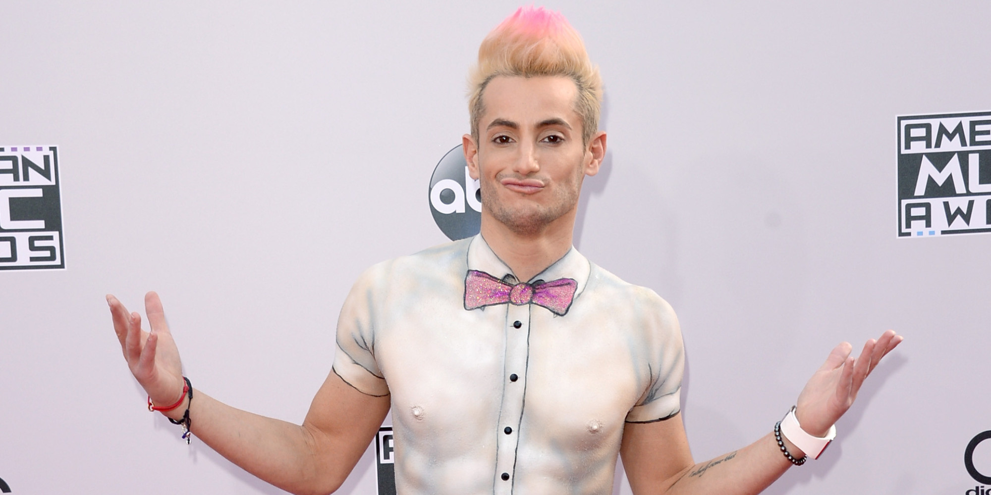 Ariana's Brother Frankie J. Grande Looks Like A Cartoon At The 2014