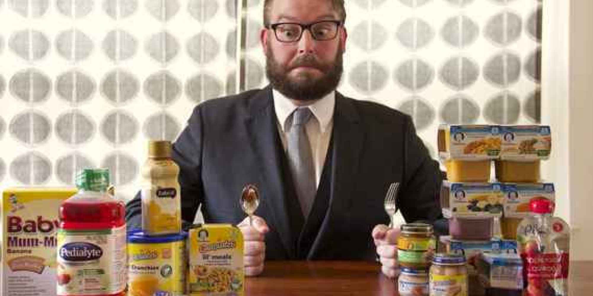 A FatherToBe TasteTests Baby Food HuffPost