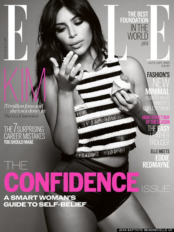 kim kardashian elle uk