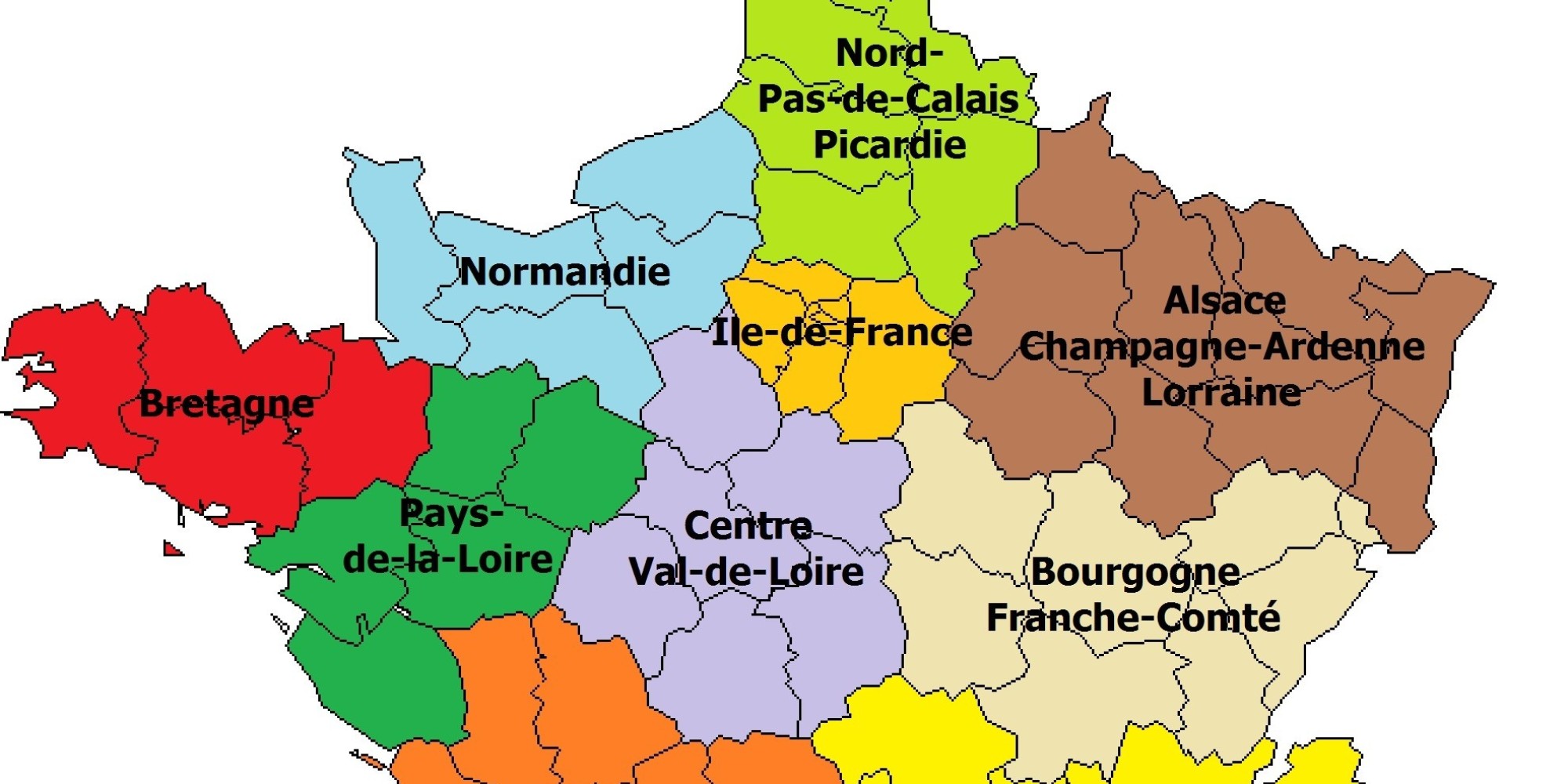 Réforme territoriale: adoption à l'Assemblée de la France à 13 ...