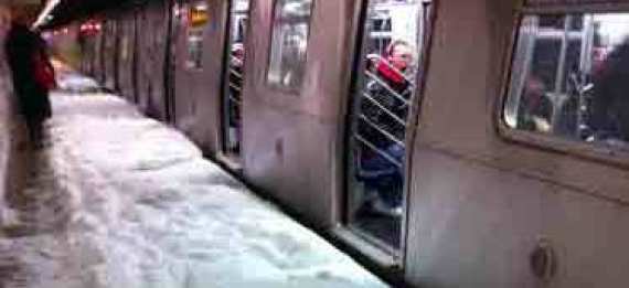 Snowy Subway