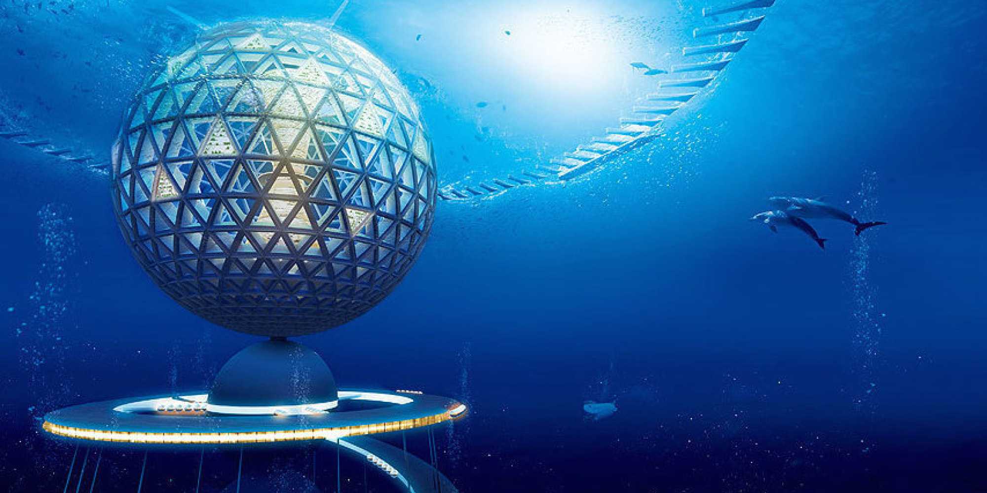 Japanese Firm Unveils Plans For Giant Underwater City HuffPost UK