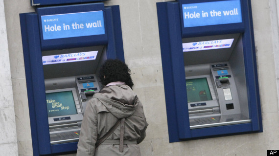 Charity Starts At The ATM: UK