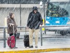 Thanksgiving Travelers Slowed By Snow And Rain