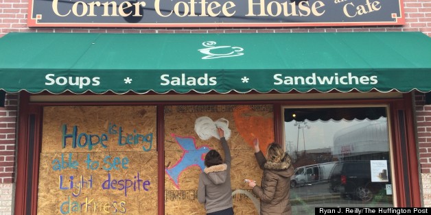 Amid Ferguson Cleanup, Locals Look For Their Community To Rise Above The Damage