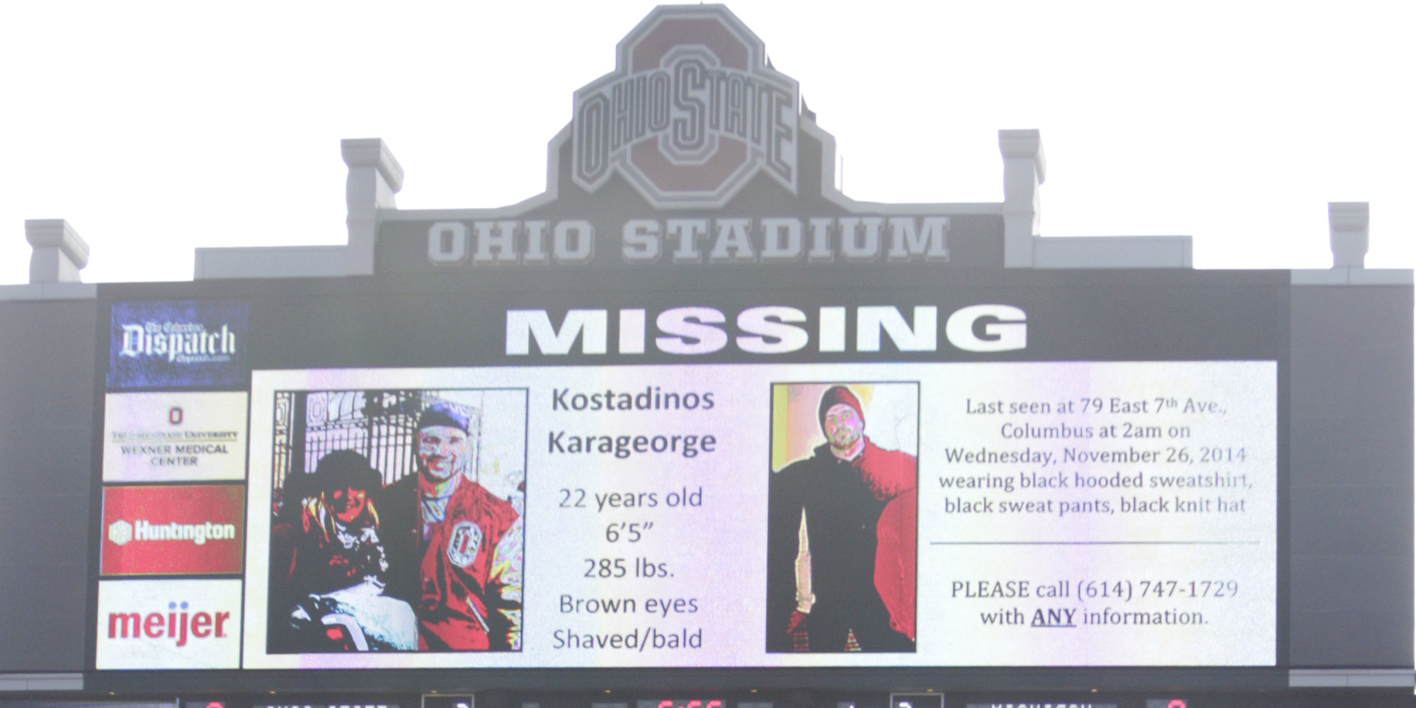 Police: Missing Ohio State Football Player Found Dead - Huffington Post