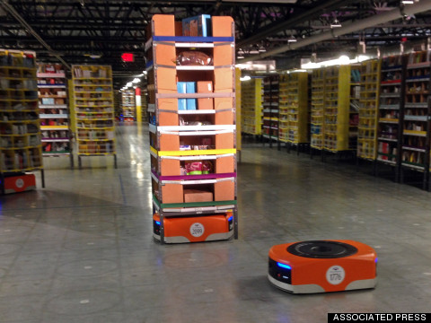 Amazon Releasing 15,000 Robots In Its Warehouses