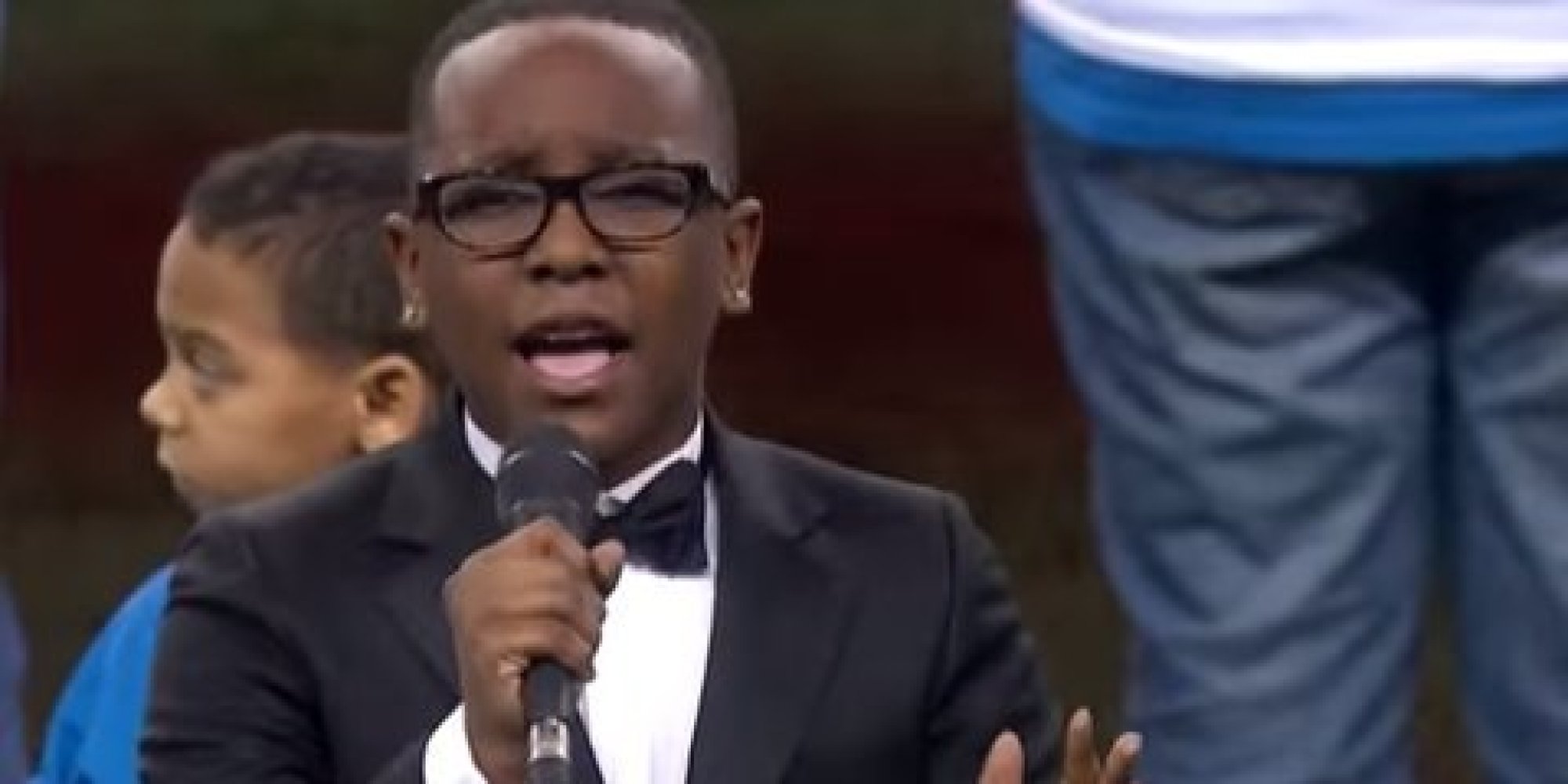Quintavious Johnson's Rendition Of 'The StarSpangled Banner' Is NUTS HuffPost
