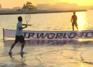 Federer Nadal Water