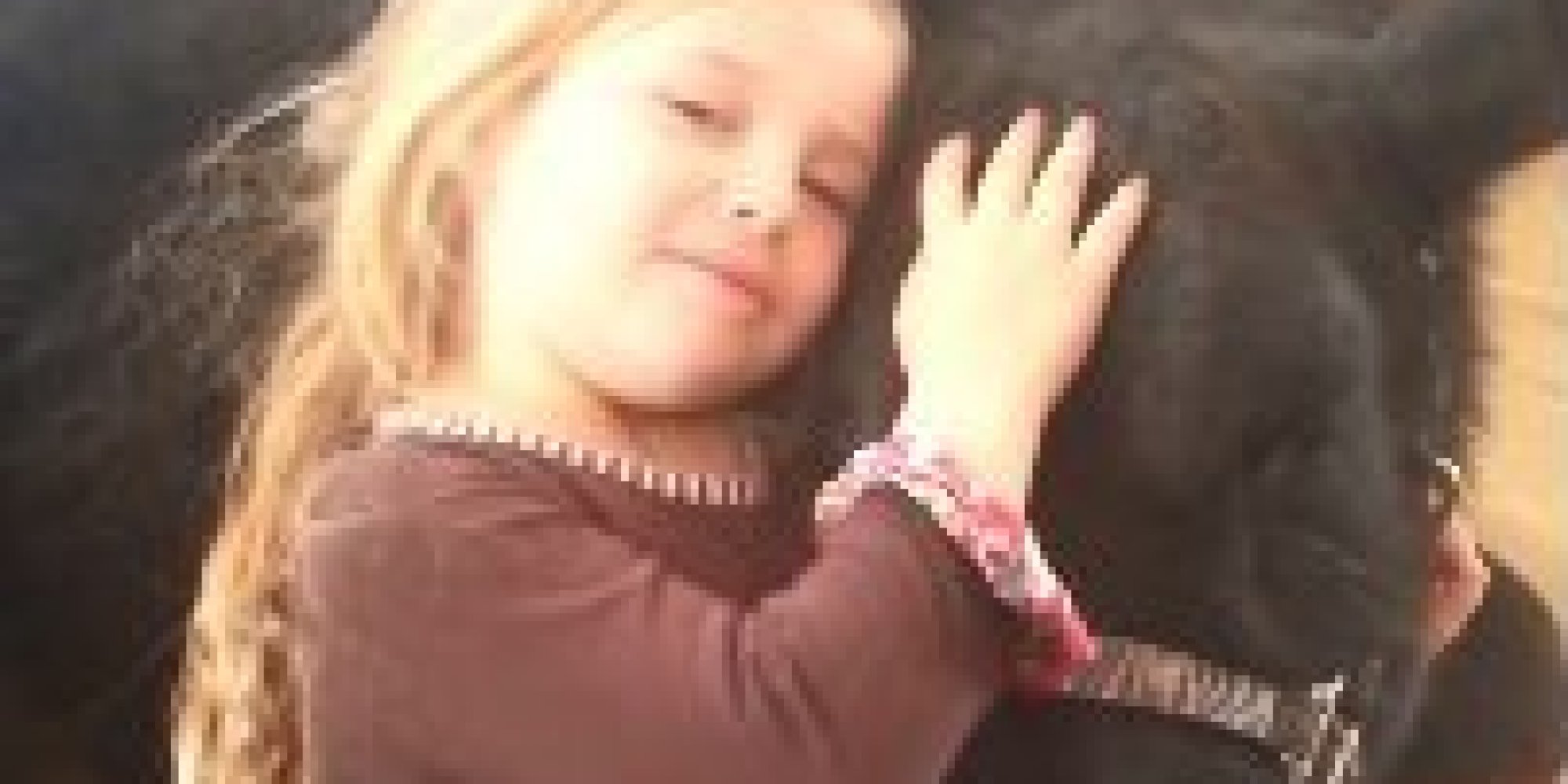 Little Girl Lets Pet Cow In The House And Their Cuddle Se