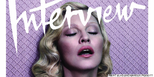 Madonna Poses Topless For New Magazine Spread