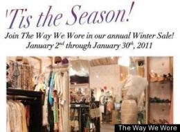 Shopping Sales To Start The New Year