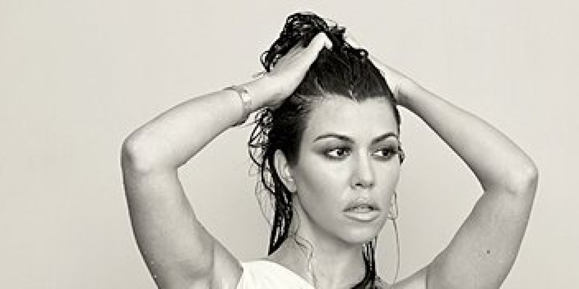 Kourtney Kardashian Is Naked, Pregnant, And Totally Gorgeous In DuJour