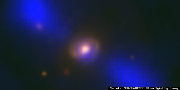 Odd Galaxy Has Astronomers Stumped