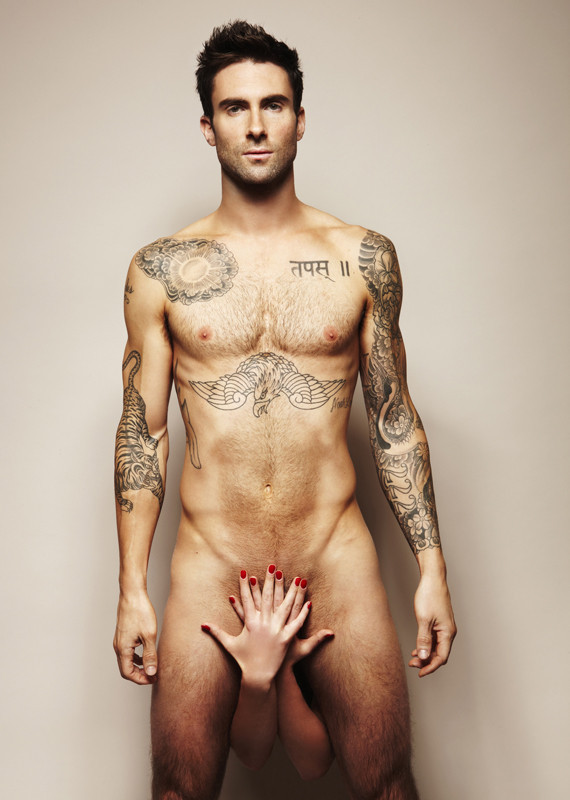 Adam Levine Nude Maroon 5 Singer Gets Naked For Cancer In Cosmo UK 