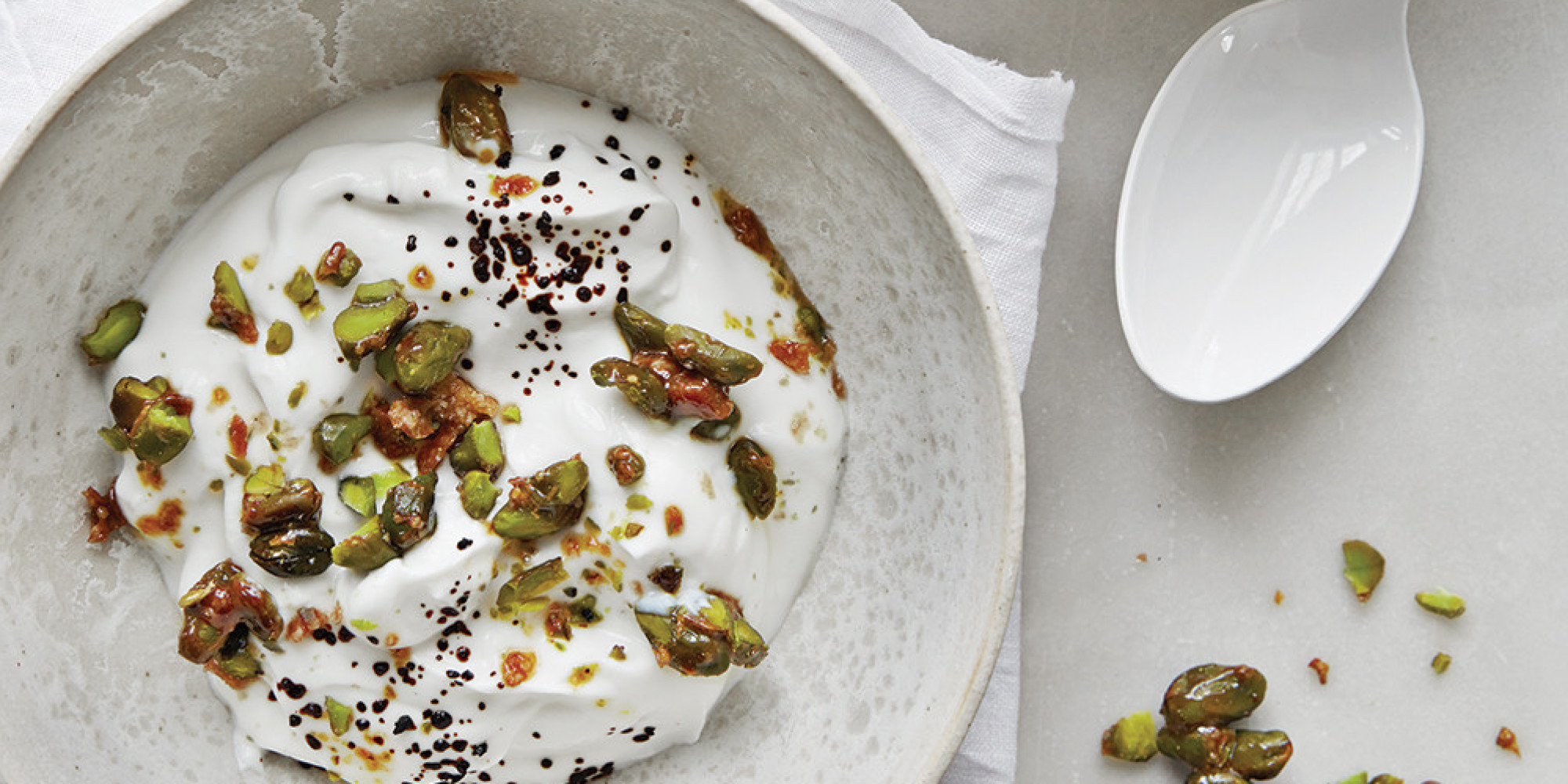 Yogurt With Caramelized Pistachios And Raw Licorice HuffPost