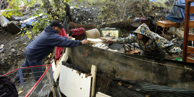 Police Clear Largest Homeless Encampment In America | HuffPost