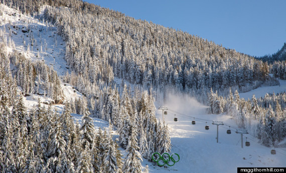 whistler ski in