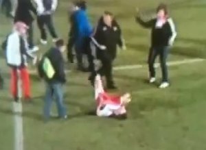 Scott Laird Punched: Fan Punches Stevenage Player After FA Cup Victory