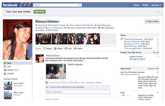 facebook picture profile. New Facebook Profiles Unveiled (PICTURES): See The Redesign