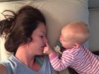 Mom Tries To Nap With Baby. Baby Has Other Plans.