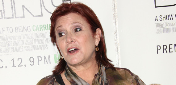 Carrie Fisher Is Jenny Craig's New Face Talks Weight Gain