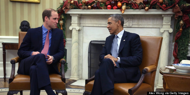 Obama Meets With Prince William