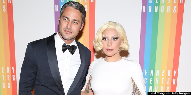 Lady Gaga And Taylor Kinney Shine On The Red Carpet