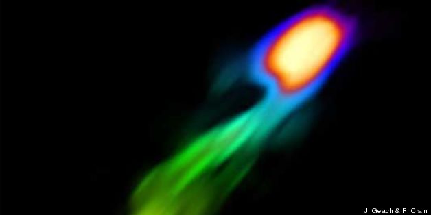 Scientists Spy Vast Cosmic Belch