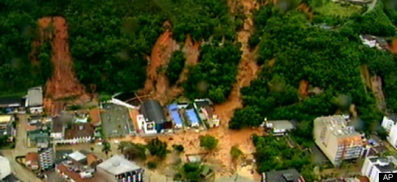 Brazil Floods, Mudslides Kill At Least 140. Brazil Floods