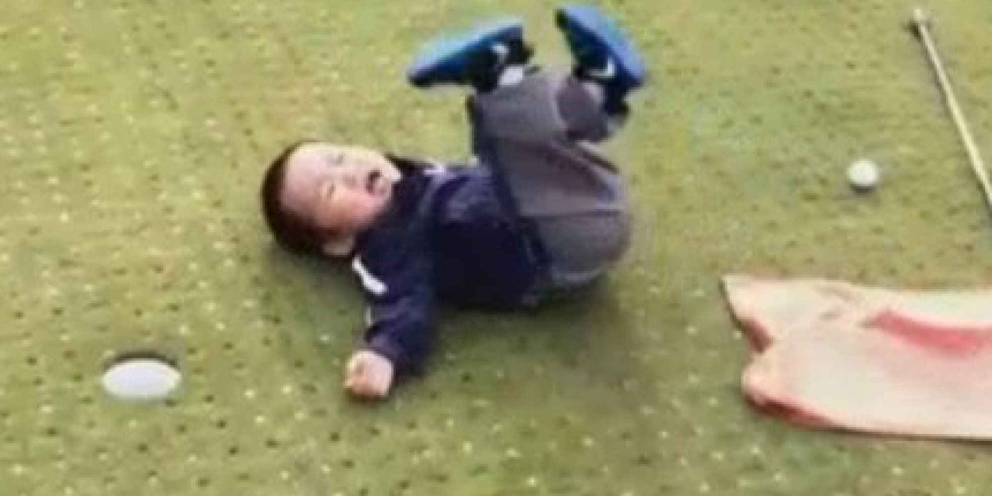 Little Boy Misses Short Putt, Throws A Tantrum To Remember HuffPost