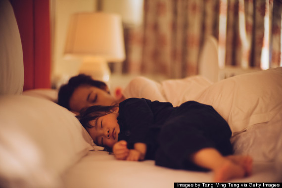 Toddlers Who Climb Into Bed With Their Parents Are More