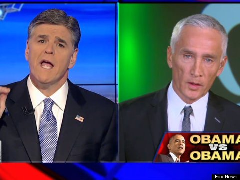Jorge Ramos se enfrenta a Sean Hannity