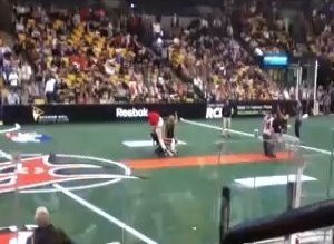 Boston Blazers Mascot Lap Dance