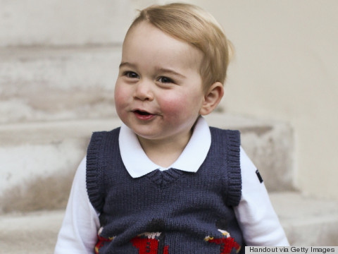 Prince George's Adorable Christmas Photos 