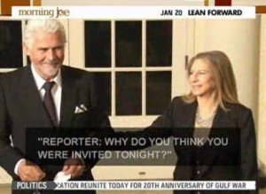 Barbra Streisand State Dinner