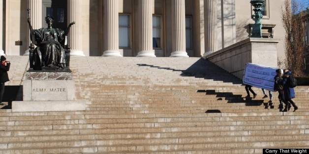 Anti-Rape Student Activists Protest Fee Columbia Charged Them With A Mattress Check