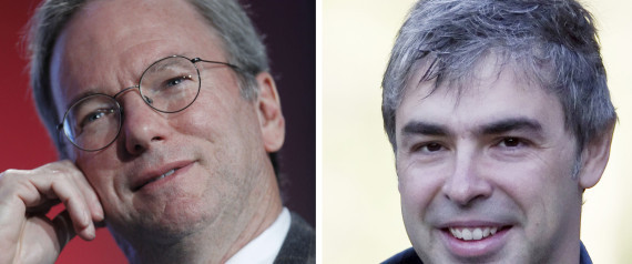 Google Ceo Eric Schmidt Larry Page